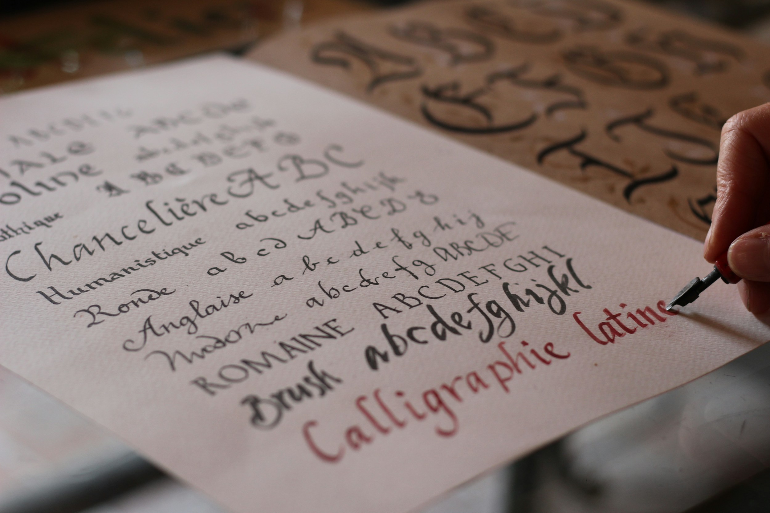Faux Calligraphy image